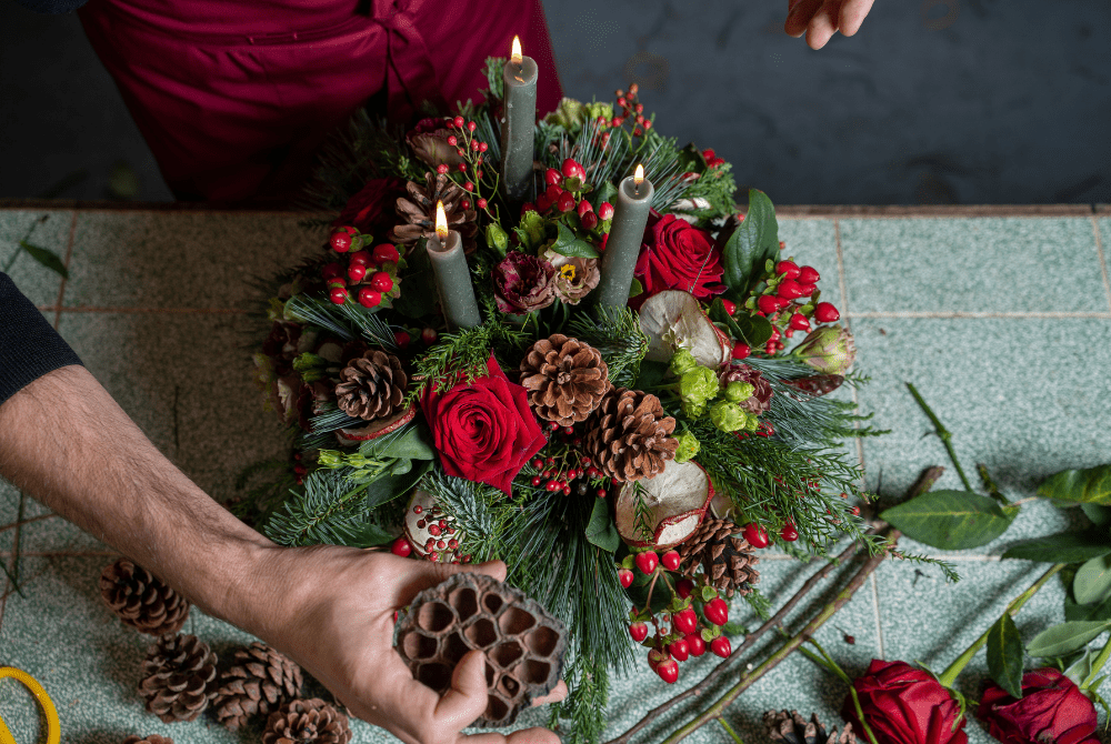 Christmas Classes - Festive Table Centre Workshop