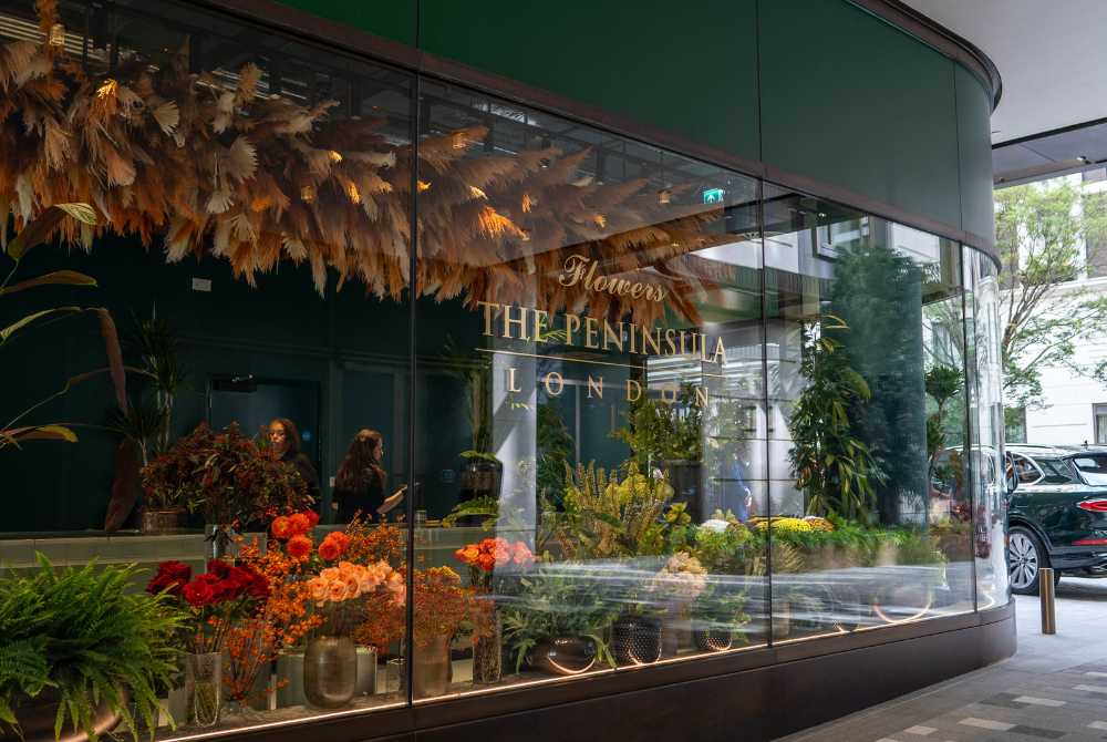 Revealing a New Flower Shop at Peninsula London