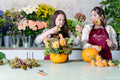 Halloween Special – Floral Pumpkin Centrepiece