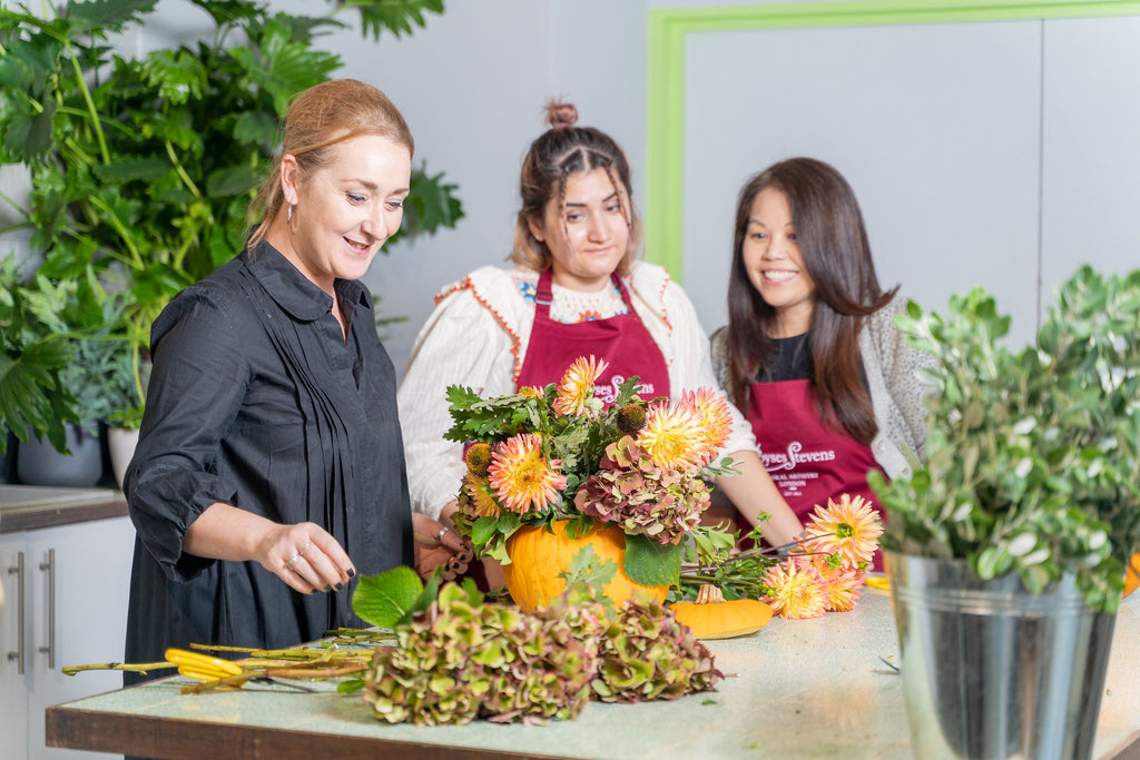 Halloween Special – Floral Pumpkin Centrepiece