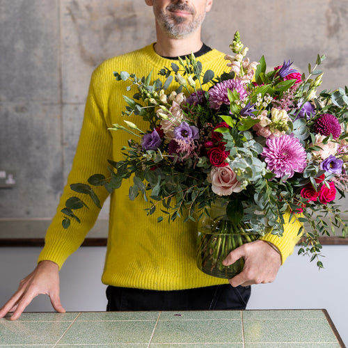 A Floral Workshop for Enhancing Mood