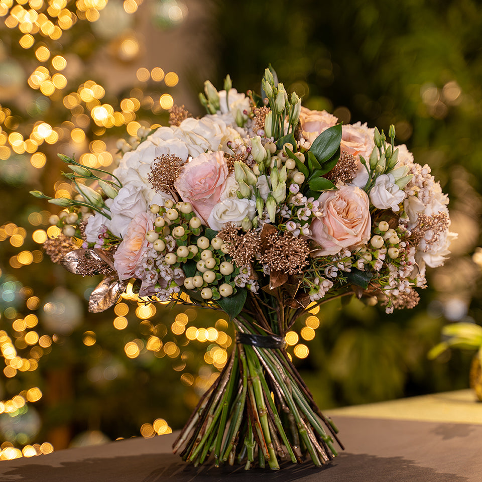 Classic Christmas Hand-Tied Bouquet