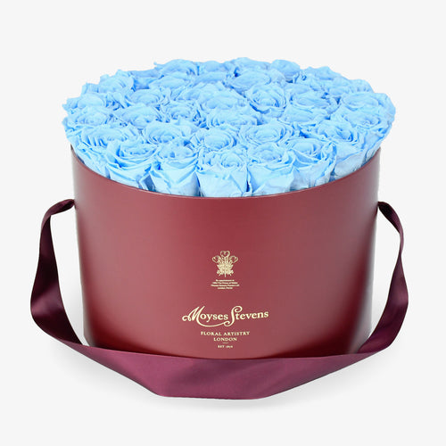Blue Rose Hatbox