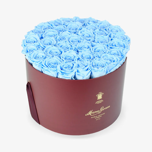 Blue Rose Hatbox