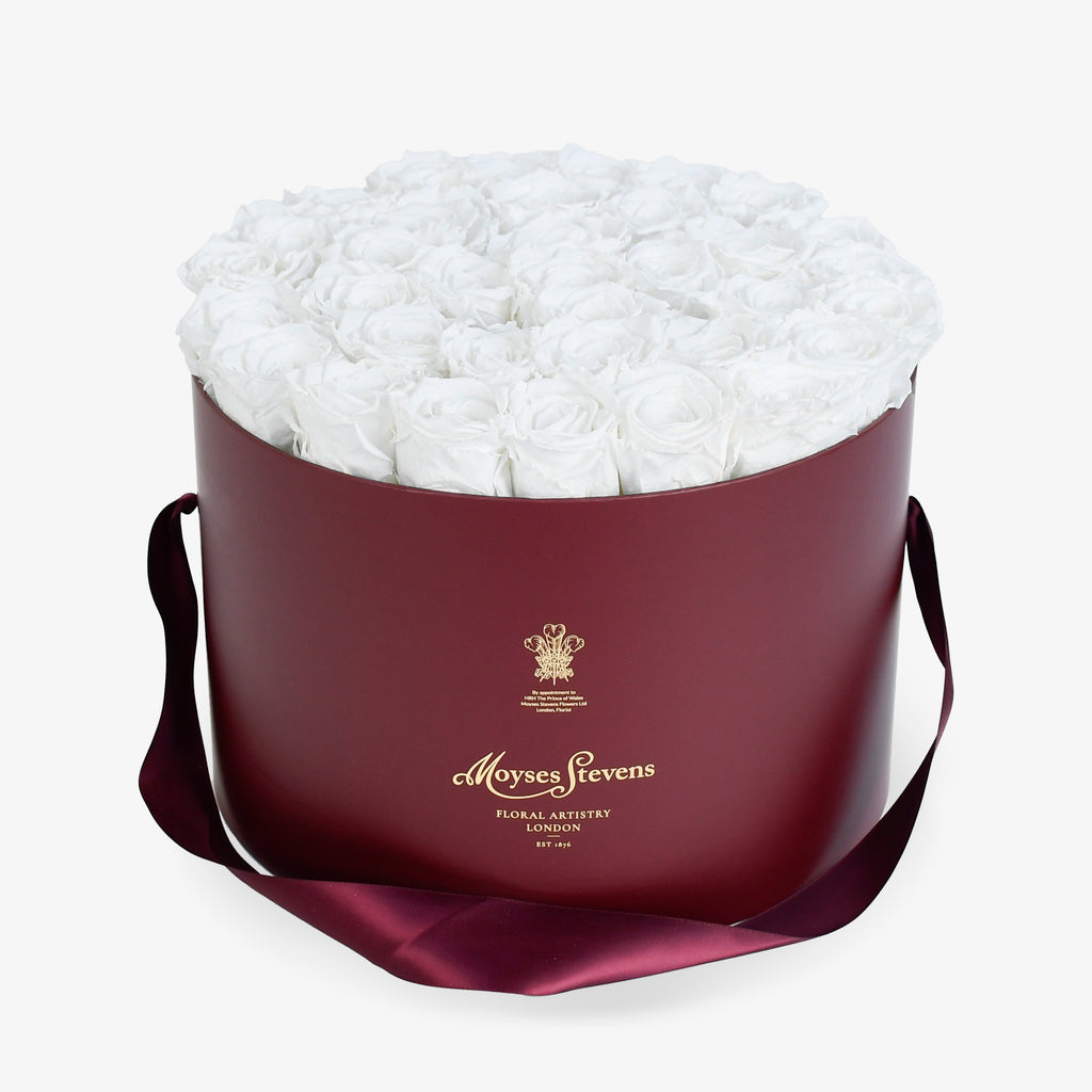 White Rose Hatbox