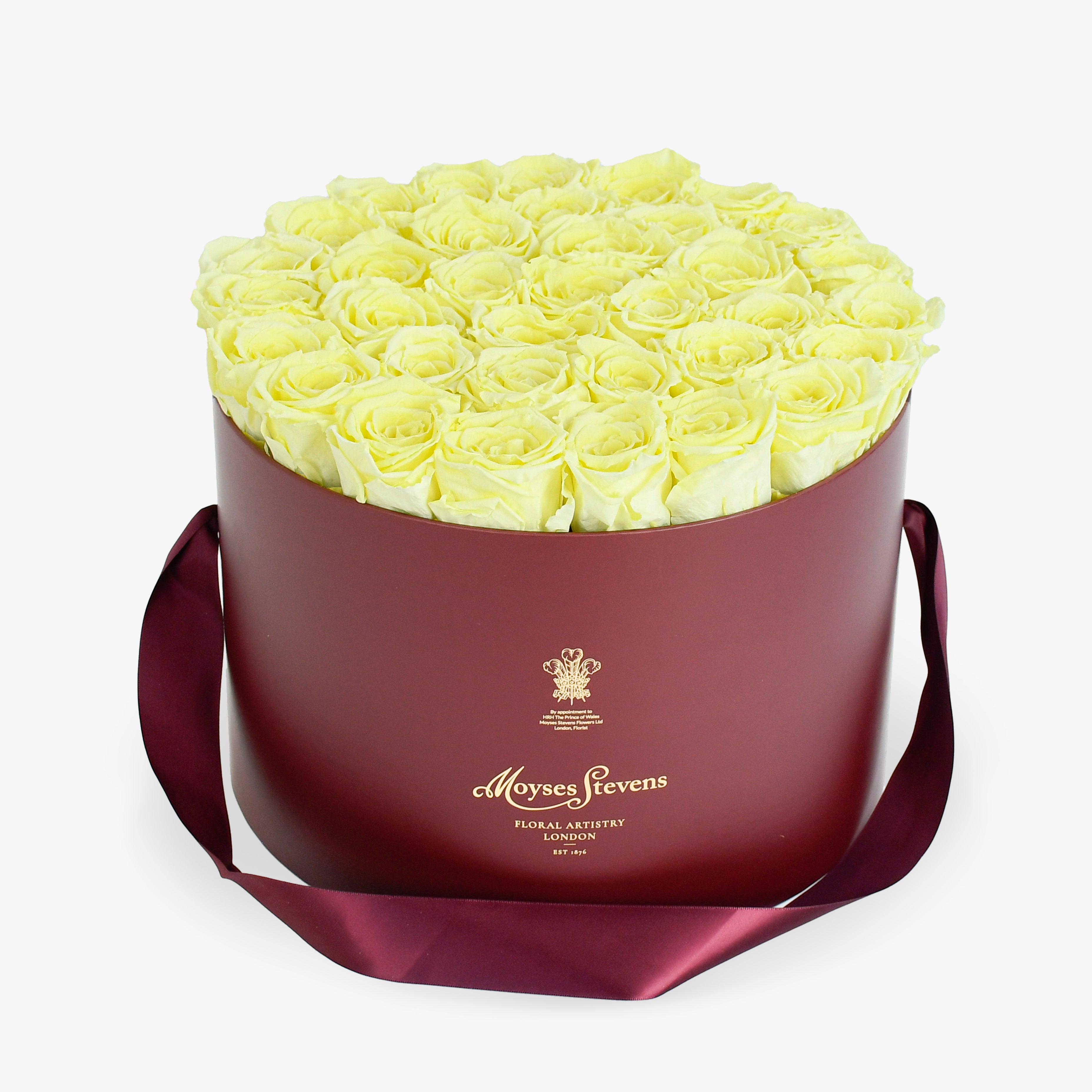 Yellow Rose Hatbox