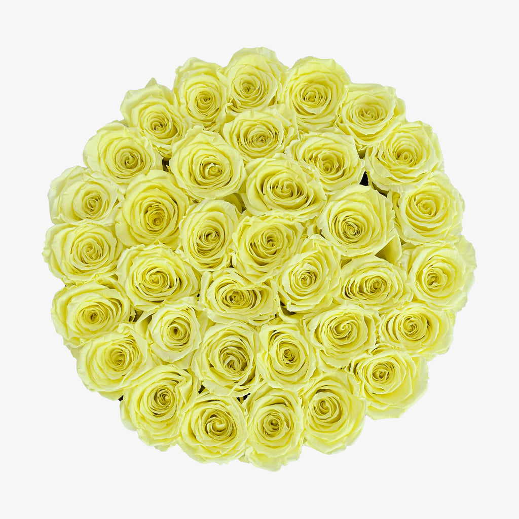 Yellow Rose Hatbox