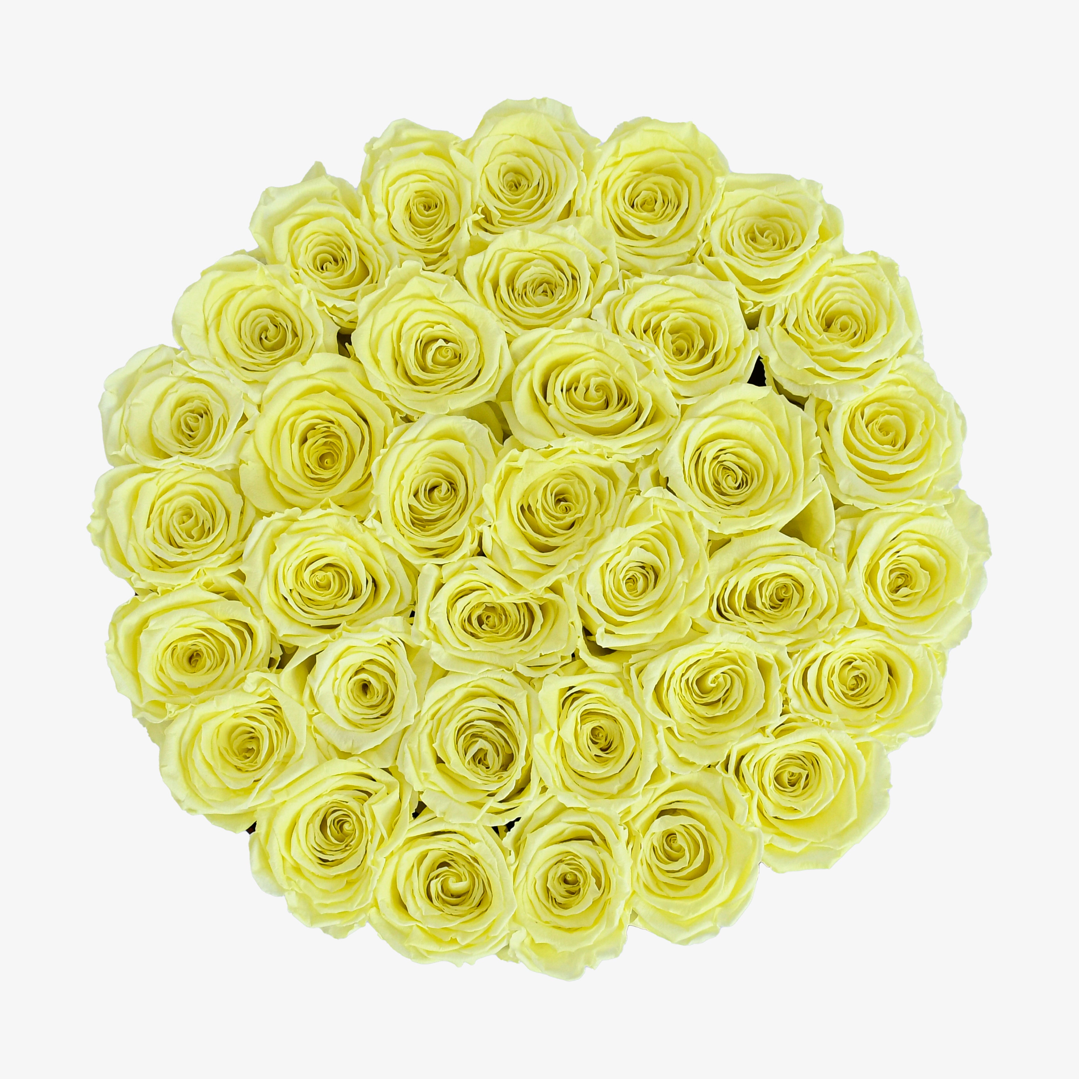 Yellow Rose Hatbox