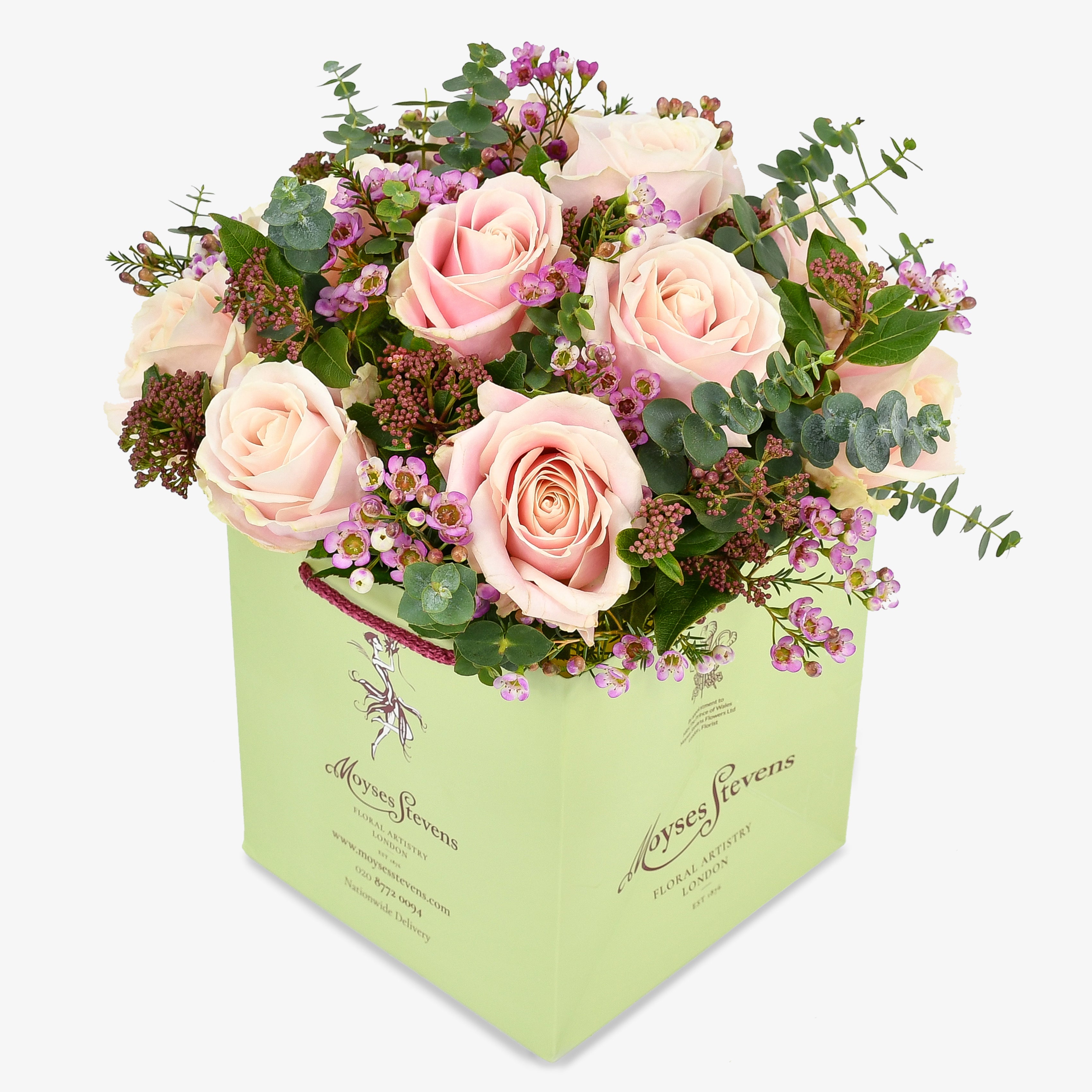 Dozen Pink Roses