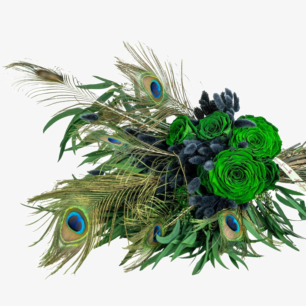 Peacock Dried Flower