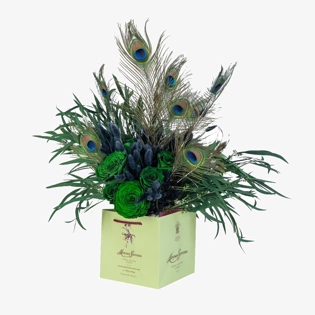 Peacock Dried Flower